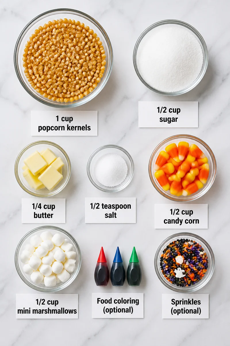 Sweet And Salty Monster Popcorn Halloween Snack For Party