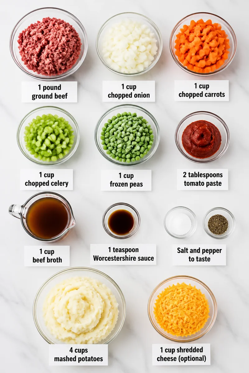 Traditional Ground Beef And Veggie Shepherds Pie Recipe