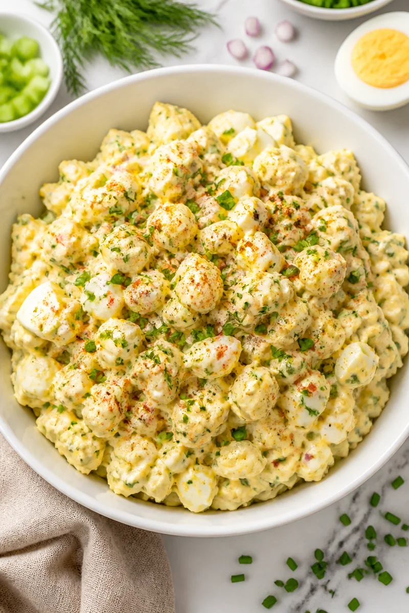 Best Creamy Egg Salad With Dill