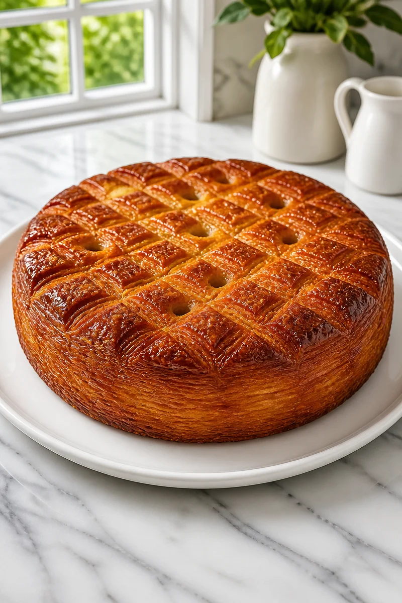 Homemade Kouign-Amann Breton Butter Cake