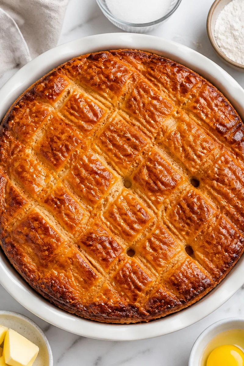 Homemade Kouign-Amann Breton Butter Cake