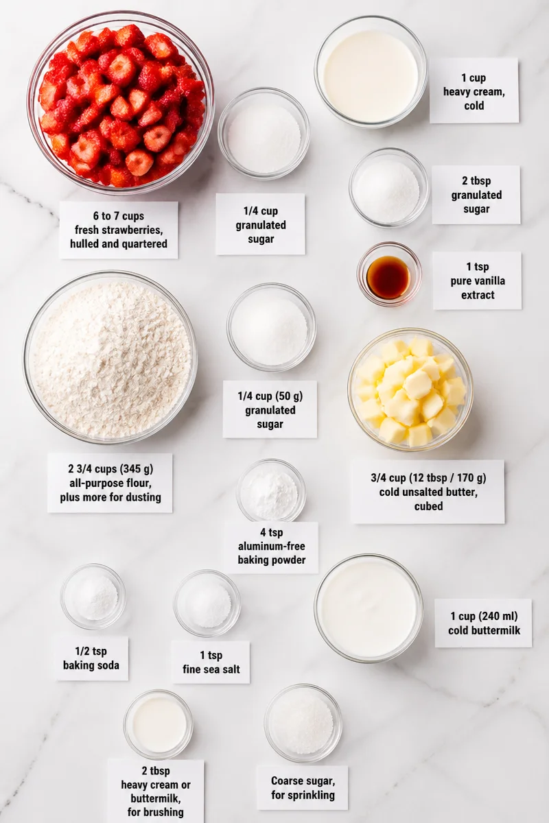 Strawberry Shortcake With Buttermilk Biscuits Strawberry Shortcake With Buttermilk Biscuits